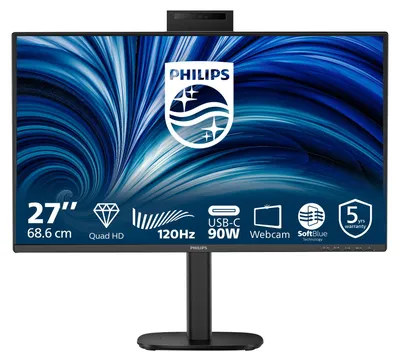 Immagine prodotto di Philips serie 3000 27B2U3601H/00, 68,6 cm (27"), 2560 x 1440 px, Quad HD, LCD, 4 ms, nero