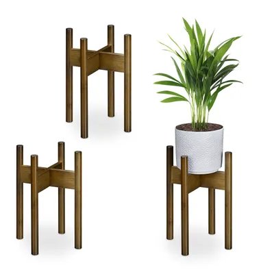Zdjęcie produktu dla stojak na rośliny relaxdays zestaw 3