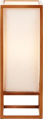 Produktbild von Tischleuchte 1-flammig HxBxT 53x20x20 cm Seaside natur/weiß mit Kabelschalter