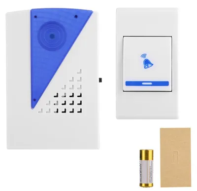 Obrázok produktu pre Bezdrôtový zvonček, prenosný, stabilný, praktický pre vonkajšie použitie
