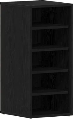 Produktbild von Schuhschrank Schwarz Eichen-Optik 32 x 35 x 70 cm Holzwerkstoff