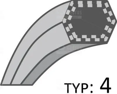 Obrázek produktu pro Řemen pohonu nože benzínového traktoru Cedrus C-TRAC-86MC /14x2264/ 760315