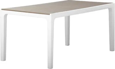 Produktbild von Gartentisch Keter Harmony weiß / cappuccino