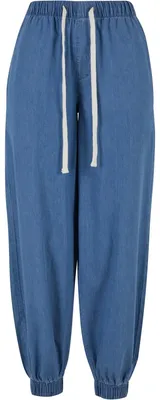Image de Urban Classics - Pantalon de jogging pour femmes TN1199 (XS) (bleu ciel délavé)