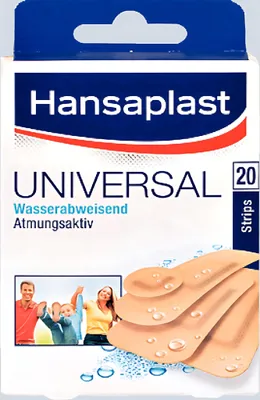 Image de Hansaplast Pansement Universel Hydrofuge 20 Strips