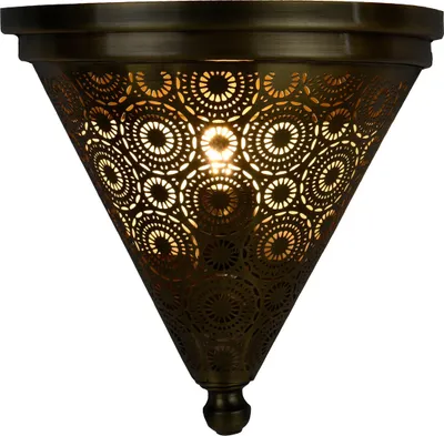 Immagine prodotto di Lampada da parete orientale Applique da parete Firas oro antico