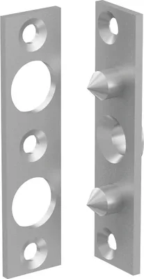 Produktbild von BASI - Bändersicherung - BSA 90 - mit 2 Zapfen - verzinkt - 90x22 mm - 9552-0001