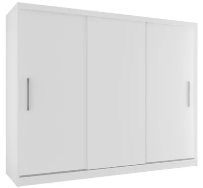 Obrázek produktu pro Šatní skříň s posuvnými dveřmi TIMPAS 235x218 cm BÍLÁ