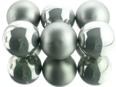 Productafbeelding van Kerstbal glas d8 cm mgrs ass 6st kerst Decoris