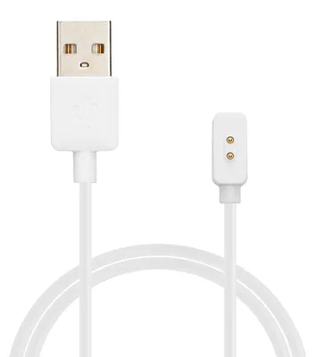Produktbild von kwmobile USB Kabel Charger kompatibel mit Xiaomi Mi Band 10 / Band 9 / 8 / 8Pro / Redmi Watch 3 Active Ladekabel - Smart Watch Ersatzkabel -