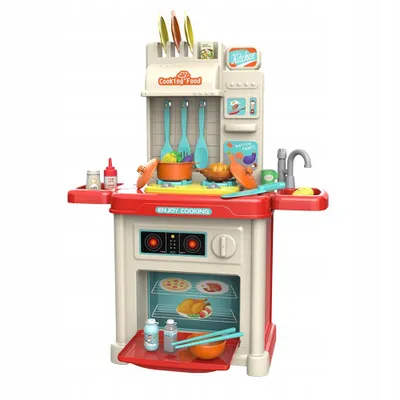 Immagine prodotto di Grande cucina per bambini con luce, rubinetto