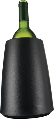 Produktbild von Vacu Vin Active Wine Cooler Elegant, Glasflasche, Wein, Schwarz, Einfarbig, 5 min, 1 Stück(e)