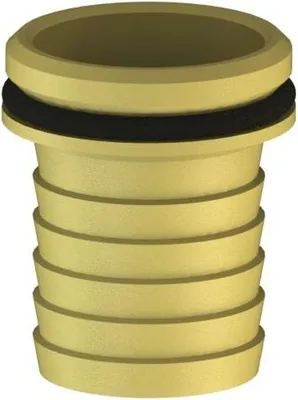 Obrázek produktu pro Js Vaterteil Mit Wulst U.dichtung 1 1/4"X1 1/4", Messing