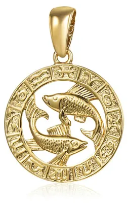Produktbild von Gold-plated fish pendant SVLP0713XH2GORY