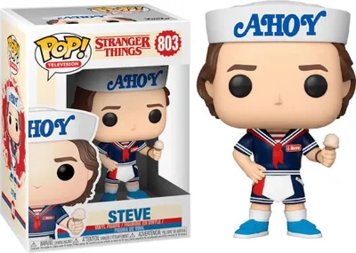 Immagine prodotto di Funko Pop! Stranger Things 3 - Steve w Kapeluszu i Lodu figurka kolekcjonerska