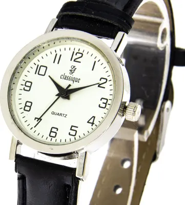 Produktbild von Damenuhr Classique silber schwarz 28mm