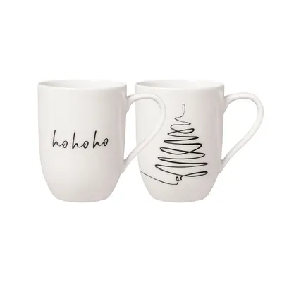 Produktbild von Villeroy & Boch Statement, Set, 0,29 l, Tasse, Universal, Weiß, Porzellan