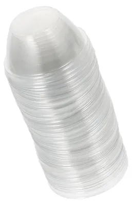 Produktbild von 100 Stück Transparente Hydroponik Pflanzenabdeckungen aus feuchtigkeitsbewahrendem, widerstandsfähigem Material für den Anbau von Gemüse und Kräutern