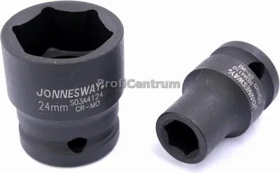Obrázek produktu pro Šestihranná nástrčná hlavice 3/4" Jonnesway 24mm cr-mo