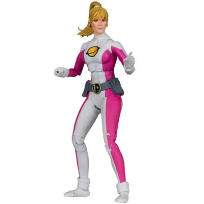Produktbild von DC Multiverse Saturn Girl (DC Classic) 7-Zoll-Actionfigur von McFarlane Toys, Red Platinum Edition