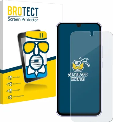 Produktbild von BROTECT Entspiegelungs Schutzglas für Samsung Galaxy A54 5G (case-friendly) Schutzfolie Panzer Folie Glas Display Schutz matt