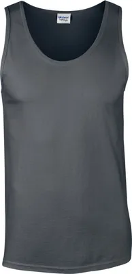 Immagine prodotto di Gildan - Top senza maniche "Softstyle" per uomo/donna Unisex PC7187 (S) (Charcoal)