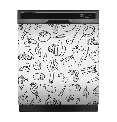 Produktbild von Magnete Dekorative 60x60 cm Küche Magnetmatte Spülmaschine - Küchenutensilien