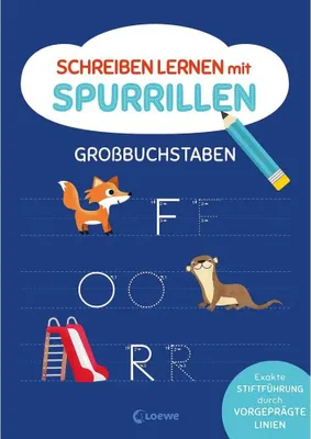 Immagine prodotto di Schreiben lernen mit Spurrillen - Großbuchstaben