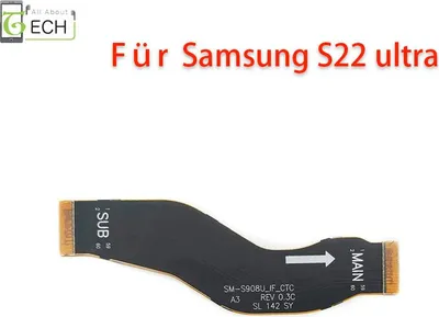 Produktbild von Für Samsung Galaxy S22 Ultra SM-S908 Mainflex Hauptflex Flex cable
