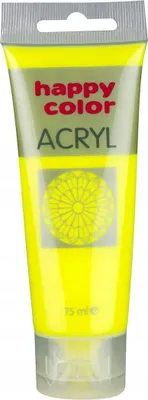 Produktbild von Acrylfarbe 75 Ml Gelb Fluo(101) 9648