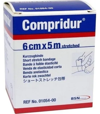 Produktbild von COMPRIDUR Kompr.Binde 6 cmx5 m