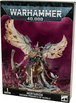 Produktbild von Warhammer 40.000 Death Guard Mortarion Daemon Primarch of Nurgle