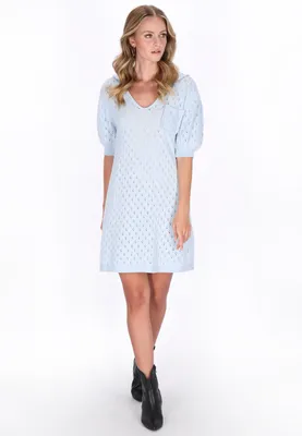 Image de Robe pour femme SAPORTA - bleu clair, taille XS/S