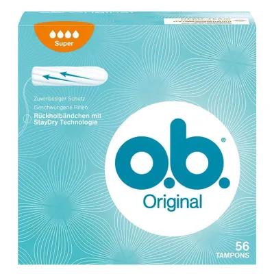 Produktbild von (O.B. Original Super, Hygienetampons, 56 Stück