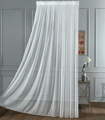 Produktbild von Gardinella - Gardine Tüllgardine Ondalia 145 cm x 245 cm – Moderne mit goldenem Akzent
