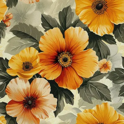 Produktbild von OUTDOOR DEKOSTOFFE OXFORD - Motiv Blumen I DX5245