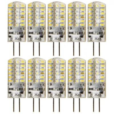 Obrázek produktu pro McShine ''Silicia'' LED žárovka s paticí, G4, 2W, 160lm, teplá bílá, balení 10 kusů