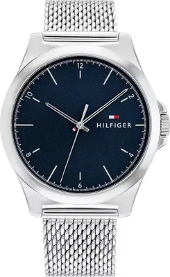 Produktbild von Tommy Hilfiger Herrenuhr 1685493 Silber (Ø 40 mm)