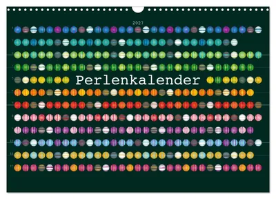 Produktbild von Kalender 2027 · US-Version · Perlenkalender (Wandkalender 2027, 17" × 12", Querformat), CALVENDO, 12-monatiger Wandkalender