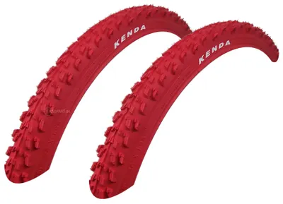 Produktbild von 2x Kenda MTB Reifen K-829 26 x 1.95  50-559 Offroad Tire  Rot
