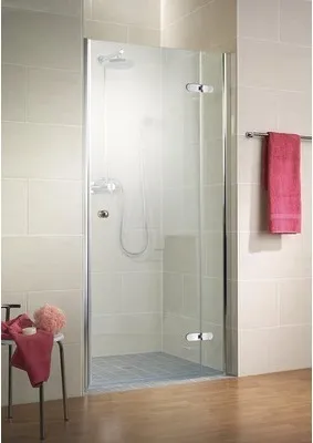 Produktbild von SCHULTE Drehtür in Nische MasterClass 90 x 200 cm Klarglas Profilfarbe chrom mit Pendelscharnier