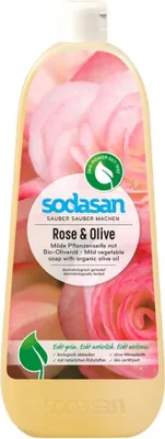 Image de Savon liquide Rose & Olive, 1 litre, pack de 6