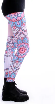 Produktbild von cosey - Mandala-Line Leggings (Einheitsgröße) - Design Mandala Blumen