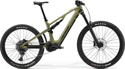 Produktbild von MERIDA eONE-SIXTY 6000 E-MTB 40,5 cm Low Key Green.