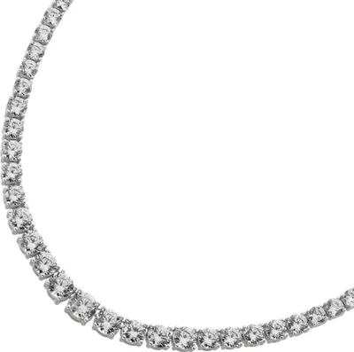 Produktbild von Riviere Collier Sterling Silber 925 weiße Zirkonia  45