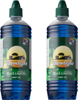 Produktbild von Moritz 2 Liter Lampenöl blau farbig für Öllampen Bambusfackeln Gartenfackel und Wandfackeln