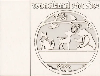 Produktbild von MINTAY Albumbasis 15,2 x 20,3 cm - Wildwood Secrets