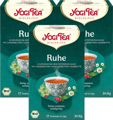Produktbild von 3 x  YOGI TEA Ruhe | 3 x 30,6g