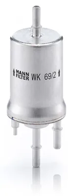 Produktbild von MANN FILTER Kraftstofffilter WK69/2 VW 1.4/1.6