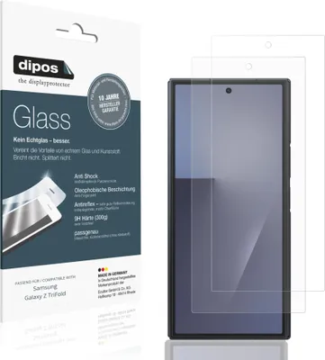 Obrázok produktu pre 2x dipos GlassAR Samsung Galaxy Z TriFold Aussenseite